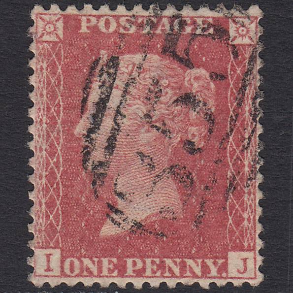 GB QV 1857 1d (Plate 57) SG39-C10(3) IJ FU Henley-on-thames 355 Perfect Centre
