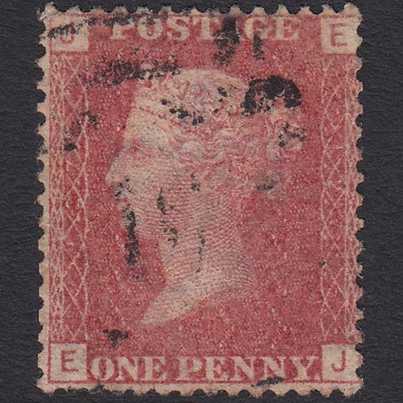 GB QV 1864 1d Rose-red (Plate 127) SG43-G1(1) EJ FU Light Cancel