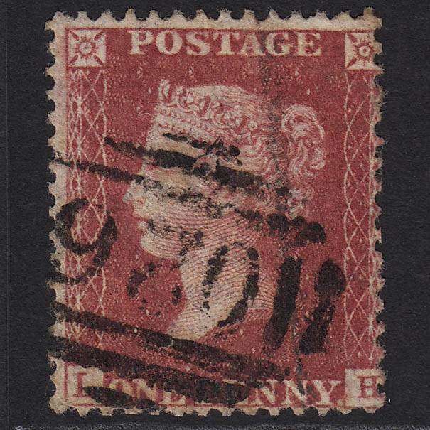 GB QV 1857 1d Rose-red (Plate 59) SG40-C10(1) LH GU Southend 026