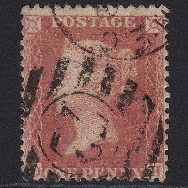GB QV 1857 1d Rose-red (Plate 47) SG40-C10(1) DH GU London D&S 72