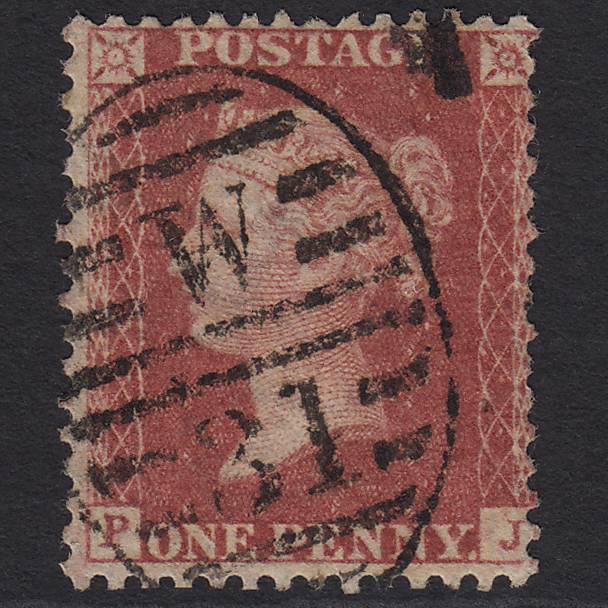 GB QV 1857 1d Rose-red (Plate 47) SG40-C10(1) PJ GU London D&S W31