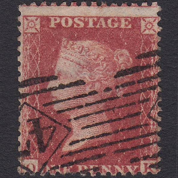 GB QV 1857 1d Rose-red (Plate 56) SG40-C10(1) OK GU London IS 47 47.h