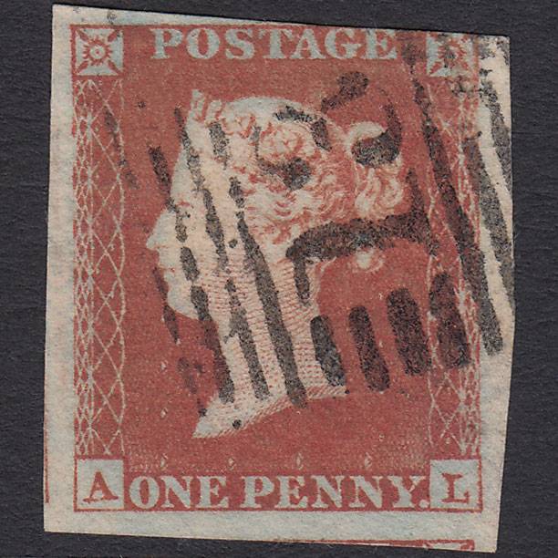 GB QV 1841 1d (Plate 146) SG8-B2(1) Ivory Head AL FU 3m Edinburgh 131