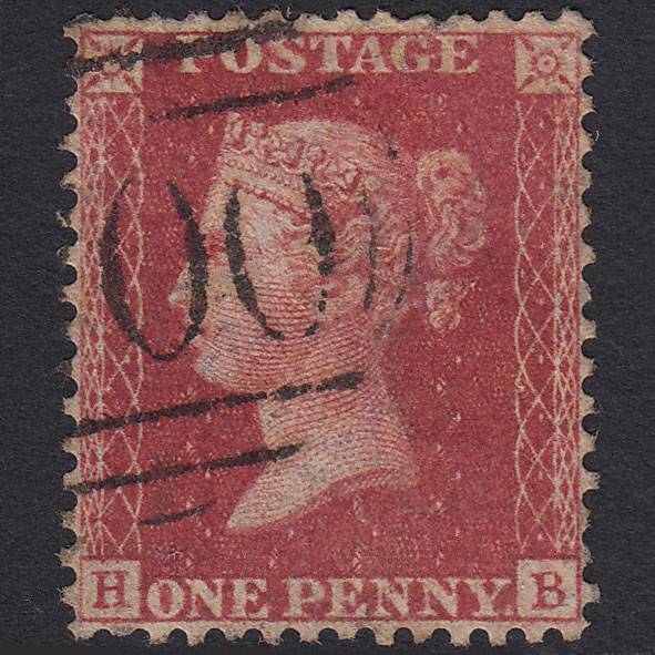 GB QV 1857 1d Rose-red (Plate 48) SG40-C10(1) HB GU Well Centred