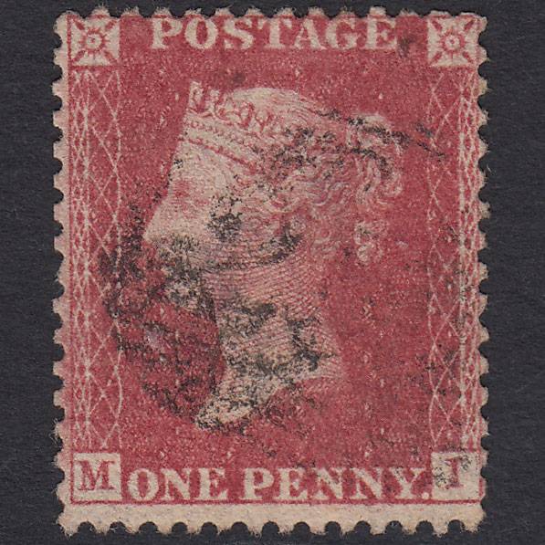 GB QV 1861 1d Rose-red (Plate 51) SG42-C12(3) MI GU