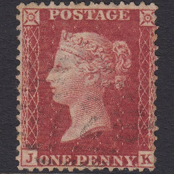 GB QV 1857 1d Rose-red (Plate 43) SG40-C10(1) JK GU Bray 72